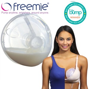 Freemie's hands-free pumping system